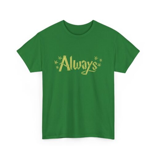 ✨🖤 Always Unisex T-Shirt – A Magical Word That Says It All - Image 15