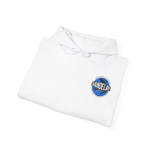 🏢 Vandelay Industries Unisex Hoodie – Importing. Exporting. Lounging. - Image 4