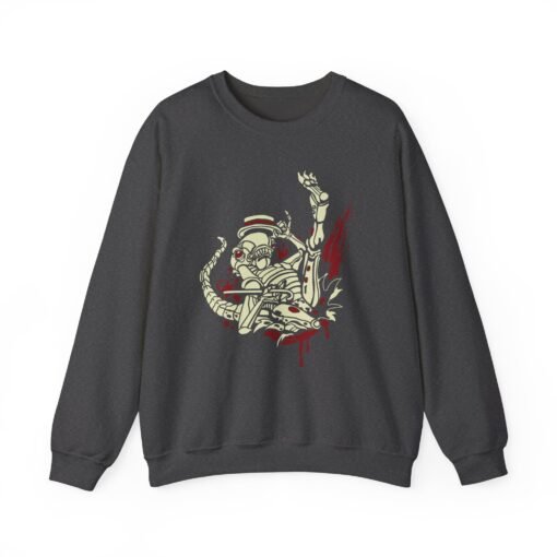 👶👽 Dancing Baby Xenomorph Unisex Sweatshirt – Alien Moves, Earthly Comfort - Image 13