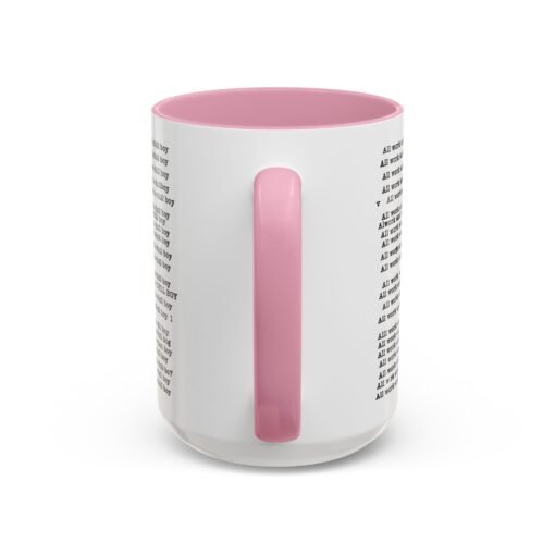 ☕ All Work and No Play Color Accent Mug – A Sip of Madness - Image 83