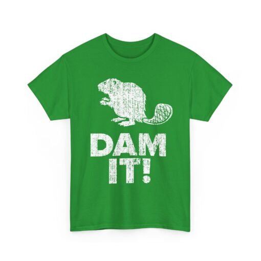 🦫 Dam It! Unisex T-Shirt – Punny, Playful, and Perfectly Cheeky - Image 14