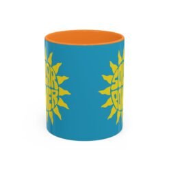 Alternative view of ☀️☕ Solar Power Accent Mug – Sip Bright, Stay Charged