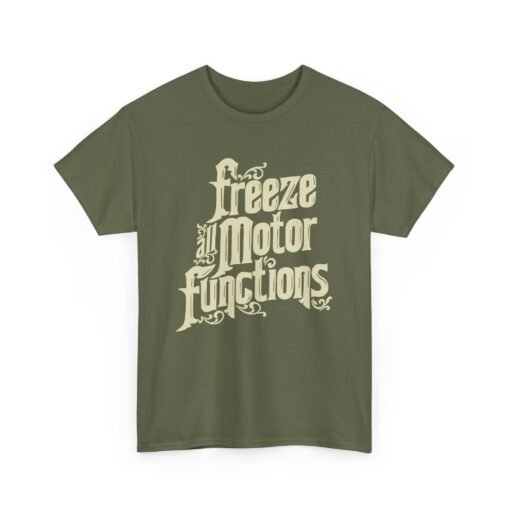 🤖🧠 Freeze All Motor Functions Unisex T-Shirt – Glitch in Style - Image 14