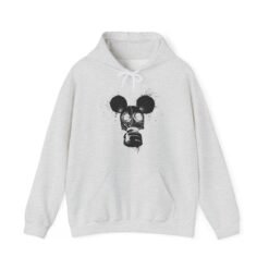 🐭☣️ Gas Mask Mouse Unisex Hoodie – Strange Style, Maximum Comfort