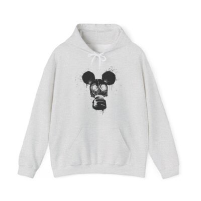 🐭☣️ Gas Mask Mouse Unisex Hoodie – Strange Style, Maximum Comfort