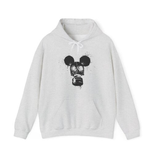 🐭☣️ Gas Mask Mouse Unisex Hoodie – Strange Style, Maximum Comfort