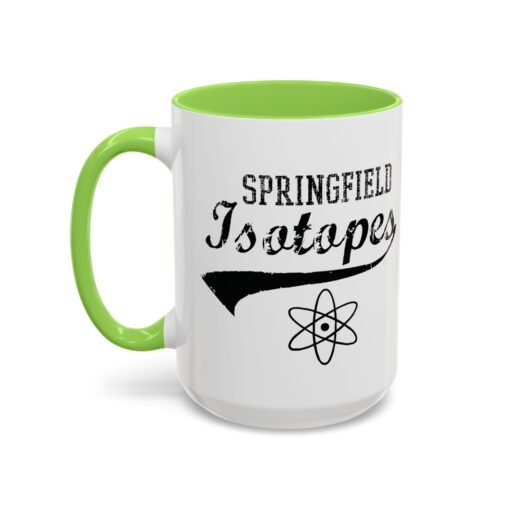 ⚾ Springfield Isotopes Accent Mug – Power Up Your Morning, Homer-Style - Image 72