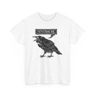 🖤 Nevermore Unisex T-Shirt – Dark, Poetic, and Timeless