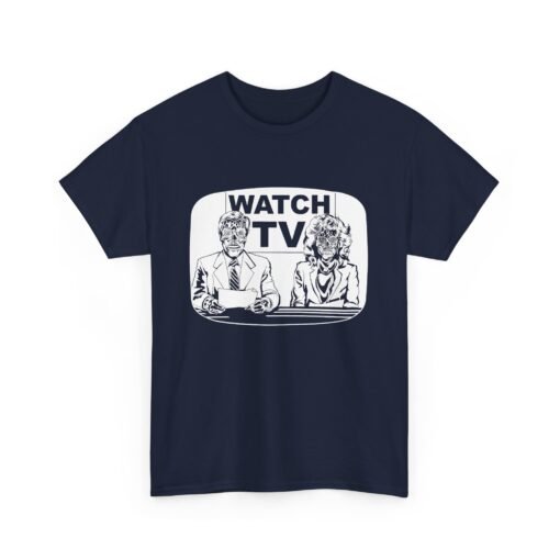 📺👽 Watch TV Unisex T-Shirt – Inspired by They Live, Powered by Paranoia - Image 17