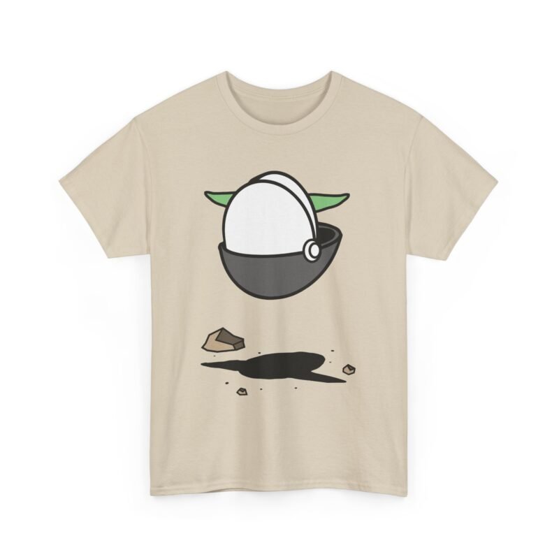 👶🛸🌌 Floating Away Unisex T-Shirt – Grogu On the Go
