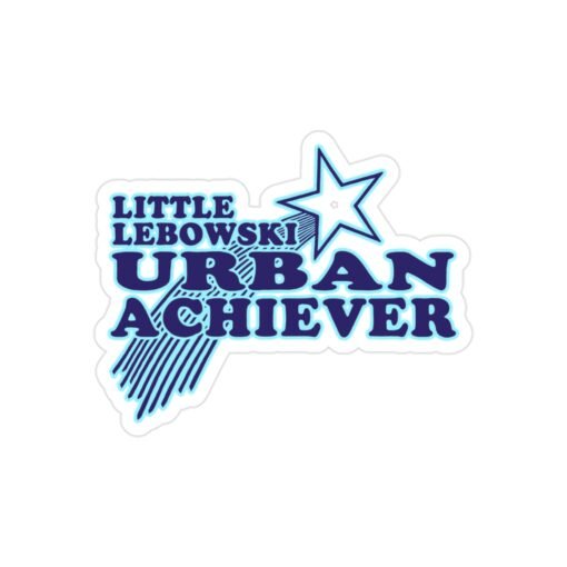 🎳 Little Lebowski Urban Achievers Outdoor Sticker – Stick It Like a True Believer - Image 4