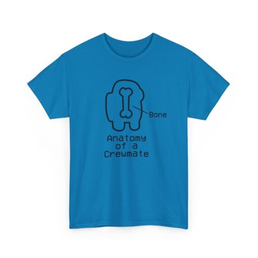 🔍🩻 Anatomy of a Crewmate Unisex T-Shirt – One Bone. Endless Mystery. - Image 17