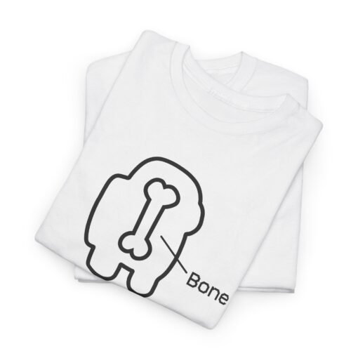 🔍🩻 Anatomy of a Crewmate Unisex T-Shirt – One Bone. Endless Mystery. - Image 3