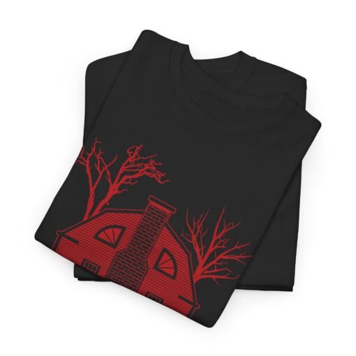 🏚️🔪 Amityville House of Horrors Unisex T-Shirt – Home Sweet Haunted - Image 3