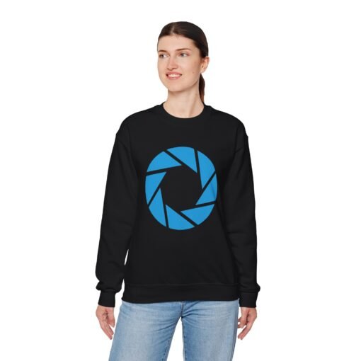 🧪🔷 Aperture Science Unisex Sweatshirt – Comfort for the Testing Elite - Image 10