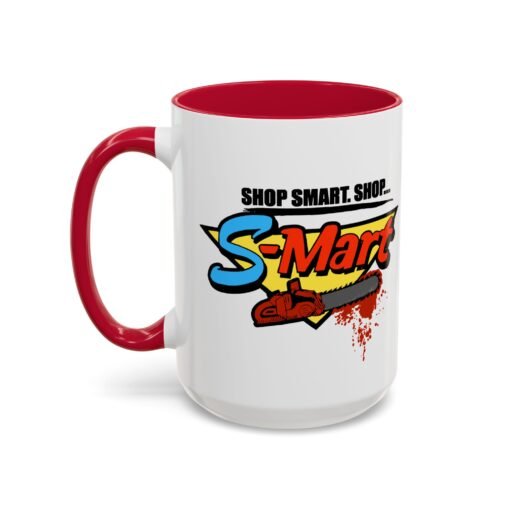 ☕️ Shop Smart... Shop S-Mart Color Accent Mug – Groovy Sips Start Here - Image 88