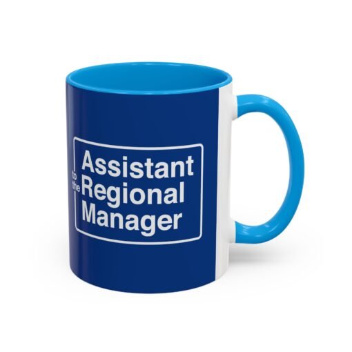📛☕ Assistant to the Regional Manager Accent Mug – Sip Like It’s a Corporate Power Move - Image 14