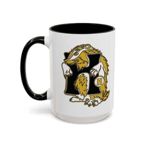 🦡 House of Badger Accent Color Mug – Sip with Heart - Image 8