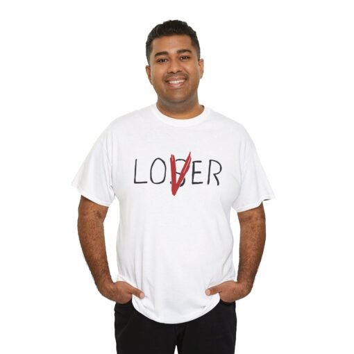 🩸 "Loser / Lover" Unisex T-Shirt – Bold, Twisted, and Totally Iconic - Image 5