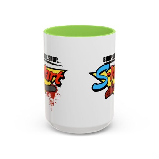 ☕️ Shop Smart... Shop S-Mart Color Accent Mug – Groovy Sips Start Here - Image 69