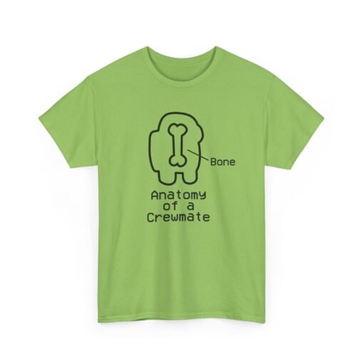🔍🩻 Anatomy of a Crewmate Unisex T-Shirt – One Bone. Endless Mystery. - Image 15