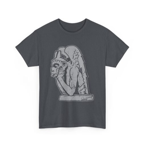 🗿🌙 Gargoyle Gaze Unisex T-Shirt – Stone Cold Guardian Style - Image 17