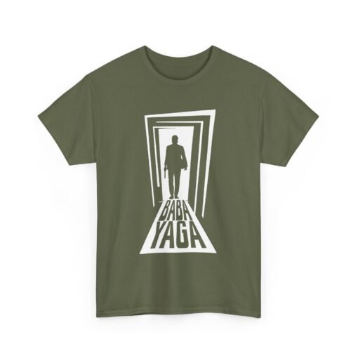🖤🔫 Baba Yaga Unisex T-Shirt – The Shadow That Brings Fear - Image 12