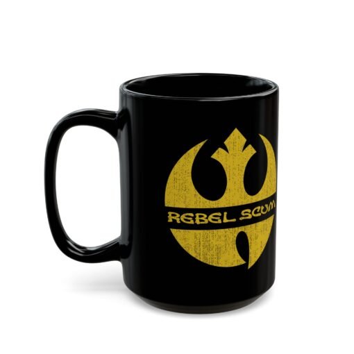 ⚔️ Rebel Scum Black Mug – Wu-Tang Style, Galactic Attitude - Image 10
