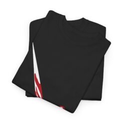 Alternative view of 🍭🔪 Candy Cane Shiv Unisex T-Shirt – Sweet but Deadly Holiday Humor