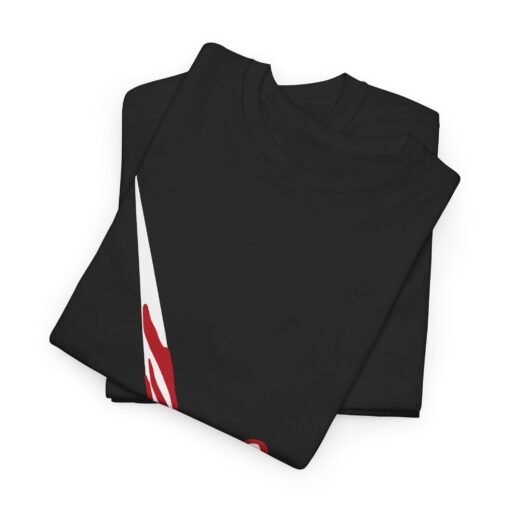 🍭🔪 Candy Cane Shiv Unisex T-Shirt – Sweet but Deadly Holiday Humor - Image 2