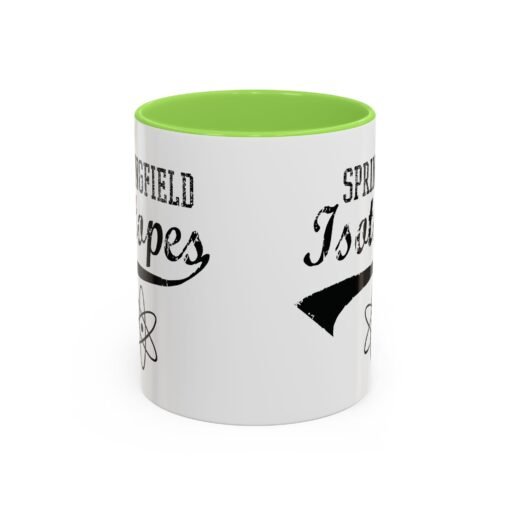 ⚾ Springfield Isotopes Accent Mug – Power Up Your Morning, Homer-Style - Image 25