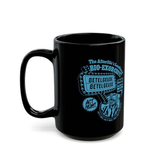 🪦☕ Betelgeuse Black Mug – The Afterlife’s Leading Bio-Exorcist - Image 9