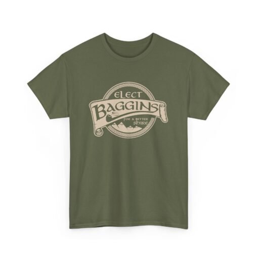 🌿 Elect Baggins for The Shire Unisex T-Shirt – Vote for Second Breakfast - Image 18