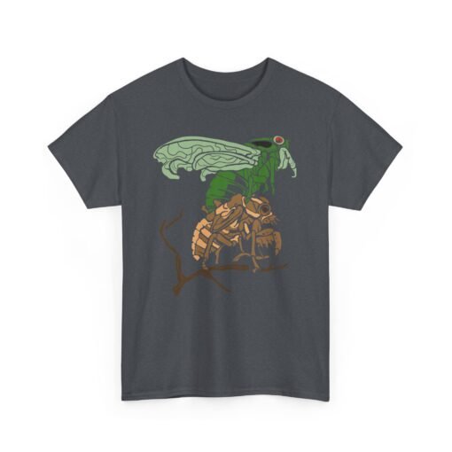 🐛 Molting Cicada Unisex T-Shirt – Transform in Style - Image 17