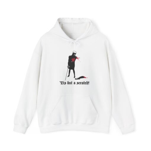 ⚔️ 'Tis But a Scratch Unisex Hoodie – Monty Python-Approved Resilience