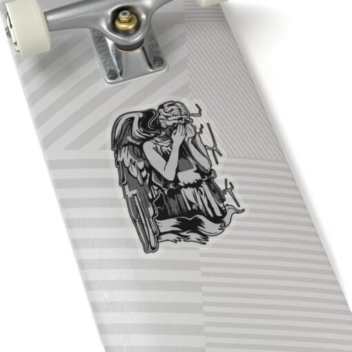 🗿👁️ Weeping Angel Indoor Sticker – Don’t Blink! - Image 23