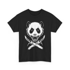 Black Metal Panda - Unisex T-Shirt – Cute, Grim, and Brutal