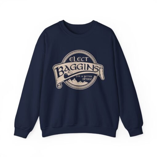 🌿 Elect Baggins for The Shire Unisex Sweatshirt – Campaign in Comfort - Image 11