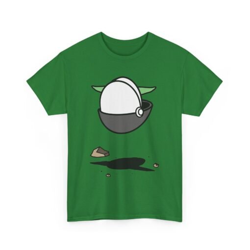 👶🛸🌌 Floating Away Unisex T-Shirt – Grogu On the Go - Image 15