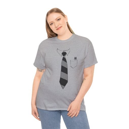 🤓📚 Poindexter Nerd Costume Unisex T-Shirt – Geek Chic Activated - Image 3
