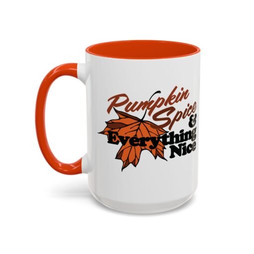 🎃☕ Pumpkin Spice & Everything Nice Accent Mug – Sip into Autumn - Image 36