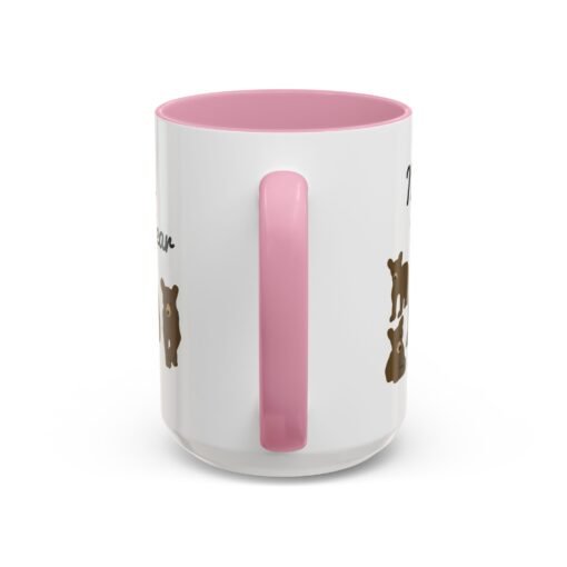 🧸 Mama Bear Color Accent Mug – Fierce Sips, Cozy Vibes - Image 27