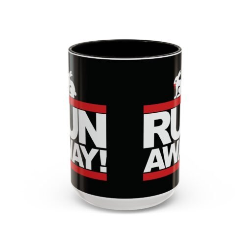 🐇 RUN AWAY Accent Color Mug – Monty Python Mayhem with Every Sip - Image 21