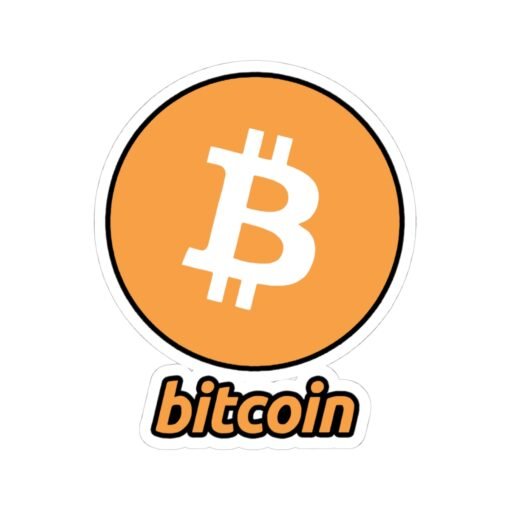 ₿💻 Bitcoin Indoor Sticker – Stick It and HODL - Image 19