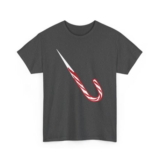 🍭🔪 Candy Cane Shiv Unisex T-Shirt – Sweet but Deadly Holiday Humor - Image 14
