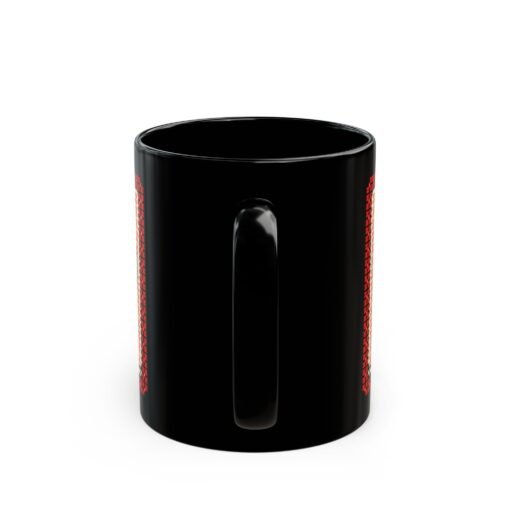👹☕ Merry Krampus Black Mug – Sip Scares, Not Cocoa - Image 5