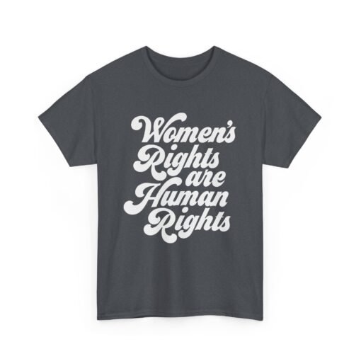✊💜 Women’s Rights Are Human Rights Unisex T-Shirt – Wear the Truth - Image 16