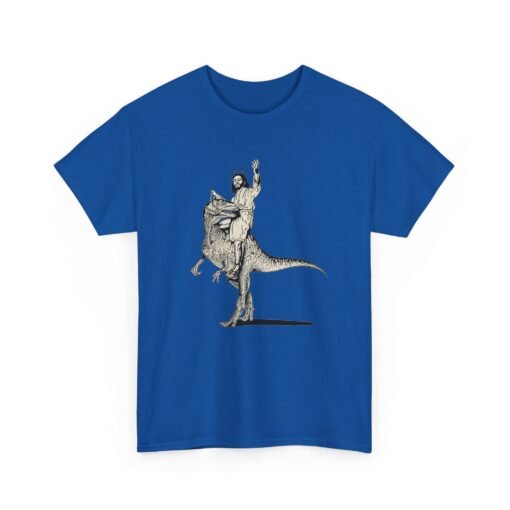 🦕✝️ Jesus Rides a Dinosaur Unisex T-Shirt – Prehistoric Praise & Holy Hilarity - Image 20
