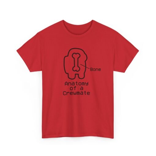 🔍🩻 Anatomy of a Crewmate Unisex T-Shirt – One Bone. Endless Mystery. - Image 20