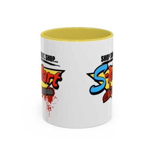 ☕️ Shop Smart... Shop S-Mart Color Accent Mug – Groovy Sips Start Here - Image 45